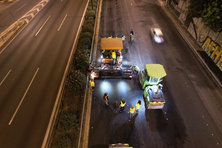 Ολοκληρώθηκε η συντήρηση της Λ. Κηφισού