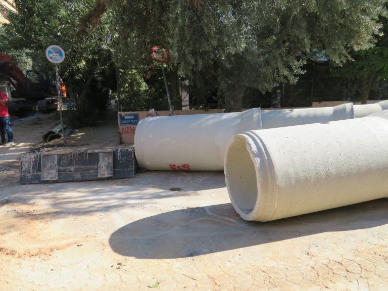 Έργα αντιπλημμυρικής προστασίας στη Νέα Μάκρη