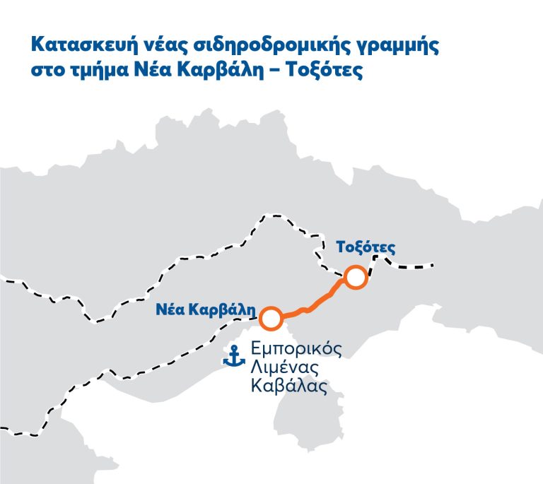 Αποσφραγίστηκαν οι οικονομικές προσφορές για το έργο Νέα Καρβάλη – Τοξότες