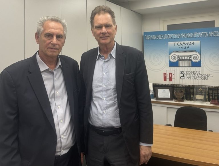  Συνάντηση του Ευρωβουλευτή κ. Νίκου Παπανδρέου με τον Πρόεδρο της ΠΕΔΜΕΔΕ κ. Κων. Γκολιόπουλο