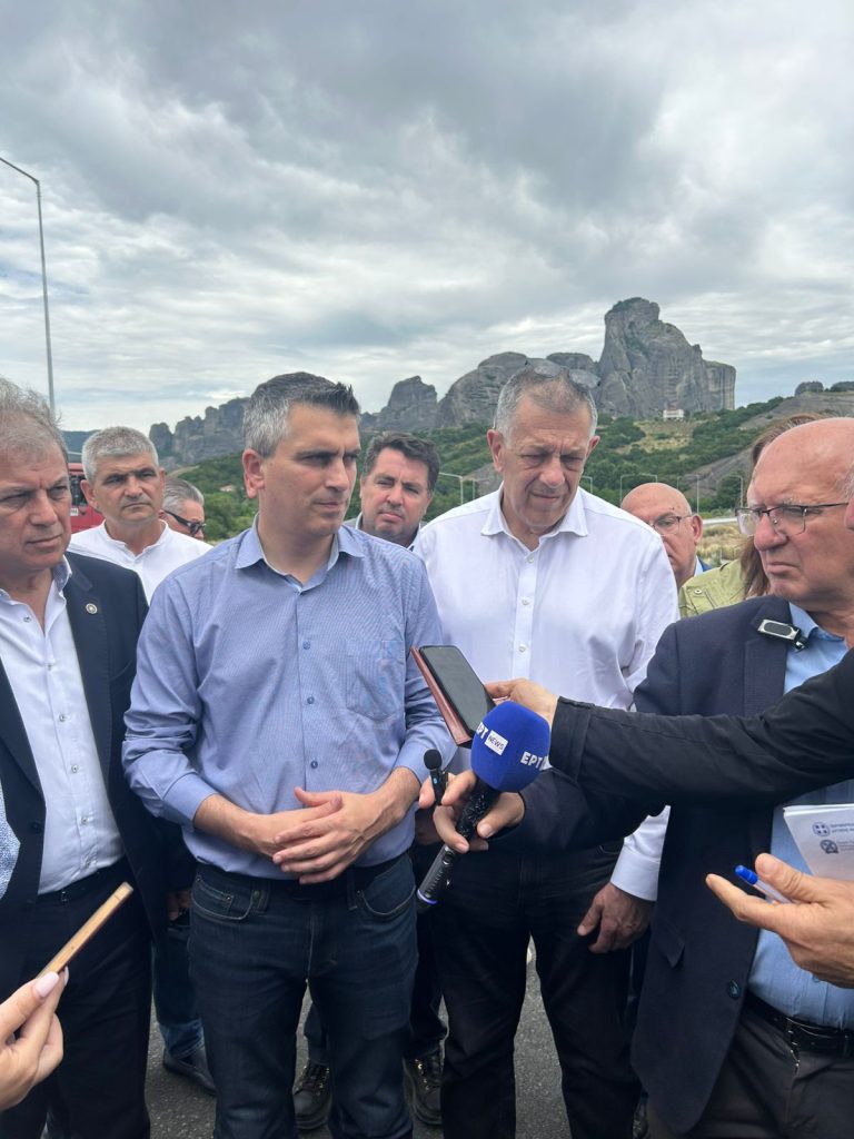 Χρίστος Δήμας: Εντός χρονοδιαγράμματος η πρόοδος κατασκευής του βόρειου τμήματος του Αυτοκινητόδρομου Κεντρικής Ελλάδος Ε65