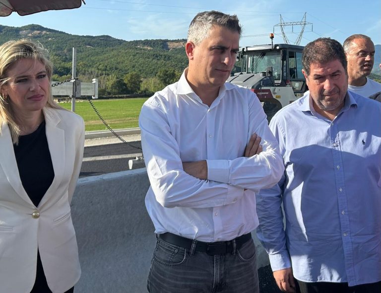 Χρίστος Δήμας: Τα τελευταία 45,5 χλμ. του Ε65, θα είναι έτοιμα το 2ο τρίμηνο του 2026