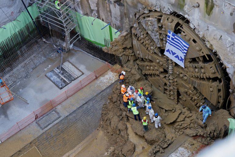 Κων. Μιτζάλης: «Πετύχαμε ένα σημαντικό ορόσημο. Ραντεβού στο τέλος του 2026 για την ολοκλήρωση όλης της σήραγγας της Γραμμής 4