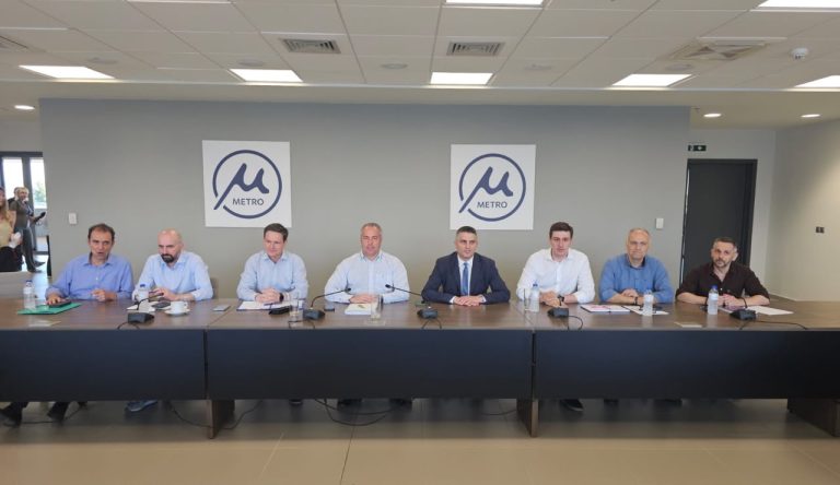 Χρίστος Δήμας: Ικανοποιητική η πορεία εργασιών της επέκτασης του Μετρό της Θεσσαλονίκης προς την Καλαμαριά